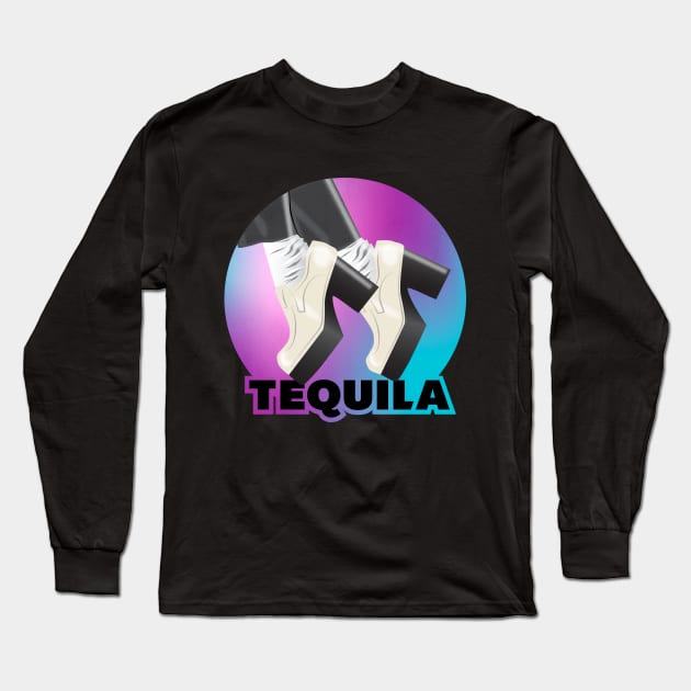 Tequila Long Sleeve T-Shirt by creativespero